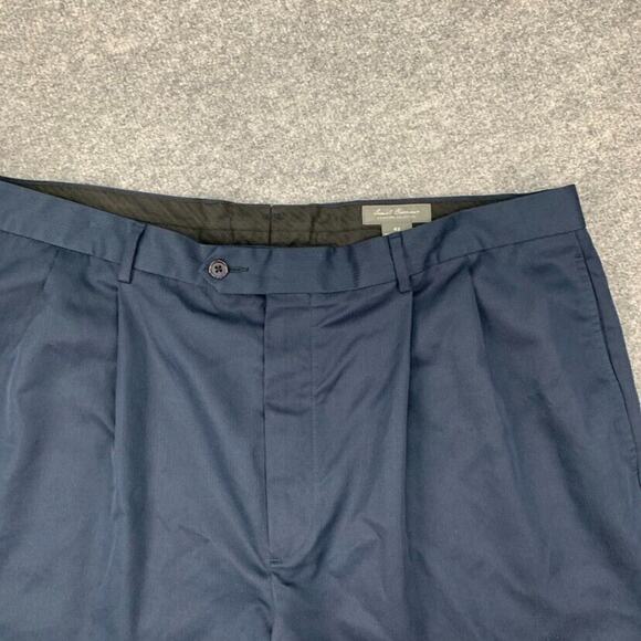 Daniel Cremieux Shorts Mens 42 Navy Signature Collection Flat Front Dress Golf - Picture 3 of 10